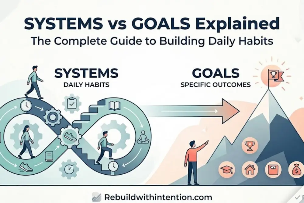 Systems vs Goals Explained The Complete Guide to Building Daily Habits