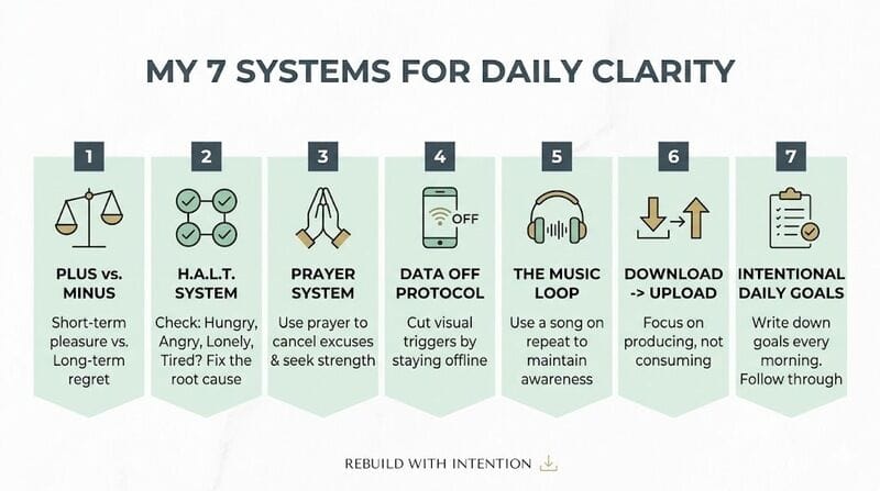 7 Systems That Kept Me Clean in Week 3