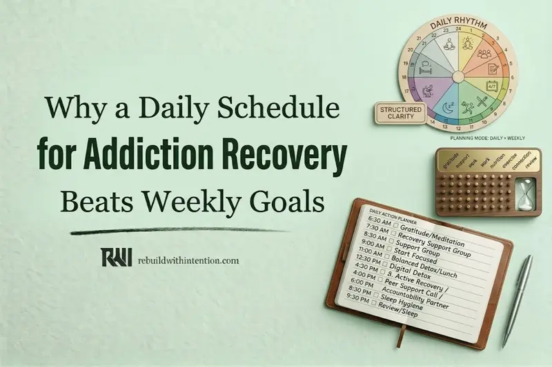 Daily Schedule for Addiction Recovery