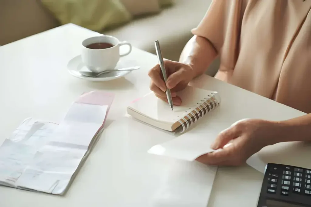 Logging daily expenses Money and Financial Habits
